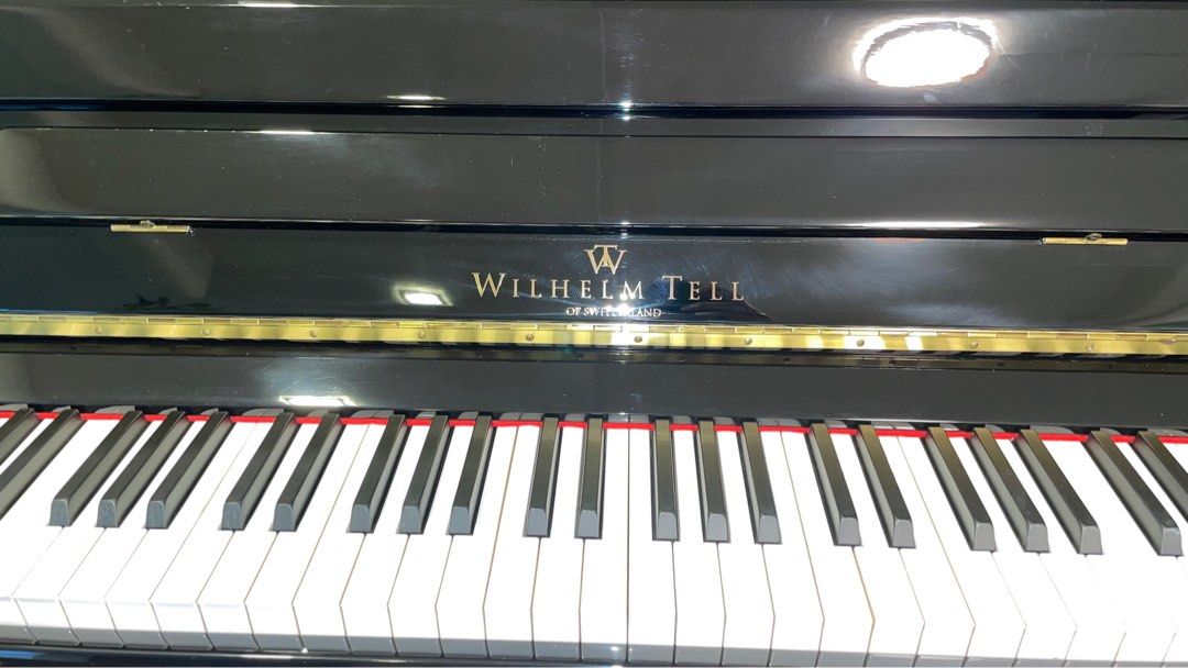Wilhelm Tell Upright Piano 132 Zurich, Hobbies & Toys, Music & Media