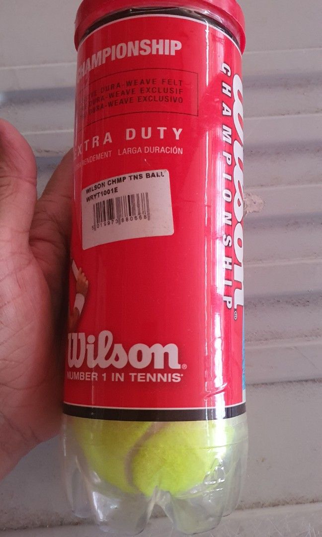Wilson Tennis Ball, Sports Equipment, Other Sports Equipment and