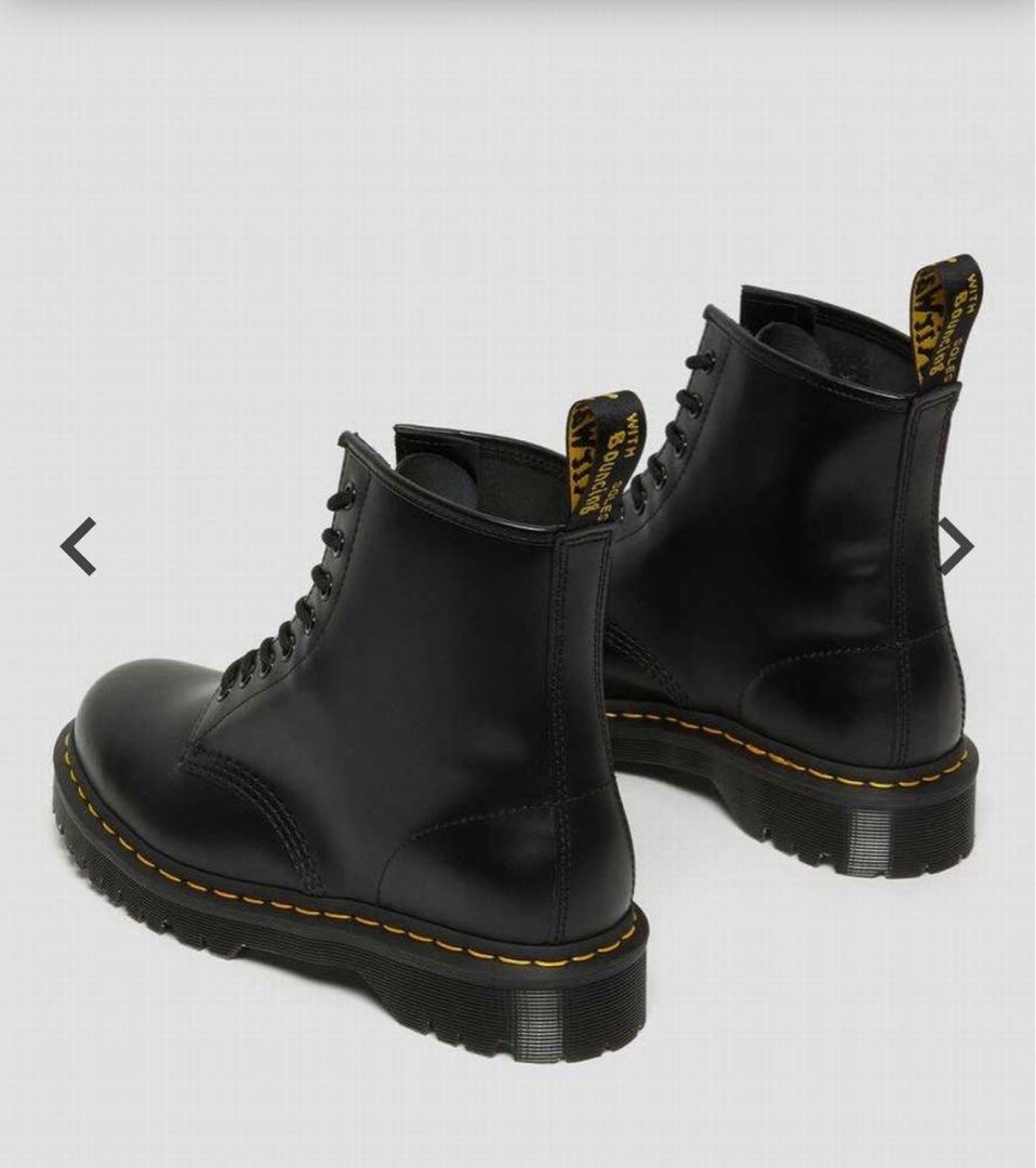 Women s Dr Martens 1460 Bex Smooth Leather Platform Boots Black