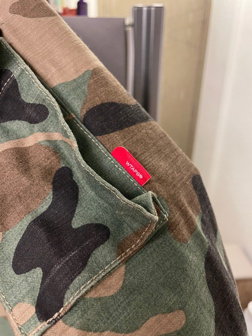 ジャケット・アウター WTAPS JUNGLE LS 02 SHIRT CAMO XL Wtaps Jungle LS-02 Camo Jacket, 男裝, 上身及套裝, T-shirt
