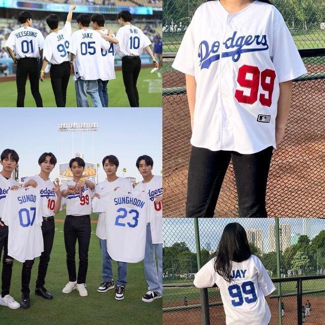 WTS HEESEUNG DODGERS TSHIRT, Hobbies & Toys, Collectibles & Memorabilia,  K-Wave on Carousell