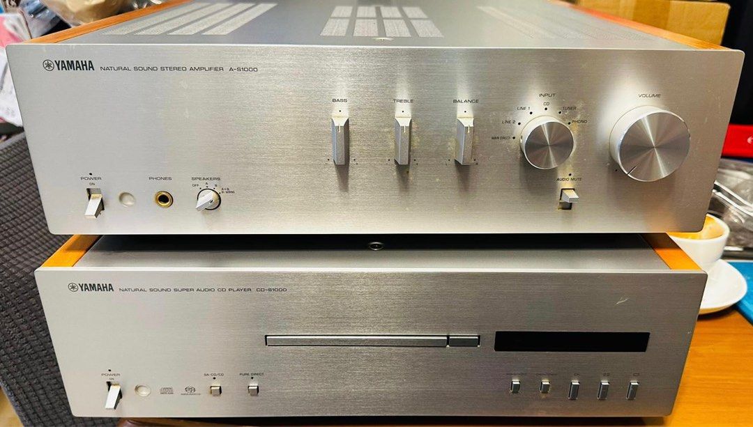 Yamaha A-S1000 擴音機/Yamaha CD-S1000 SACD Player CD機, 音響器材