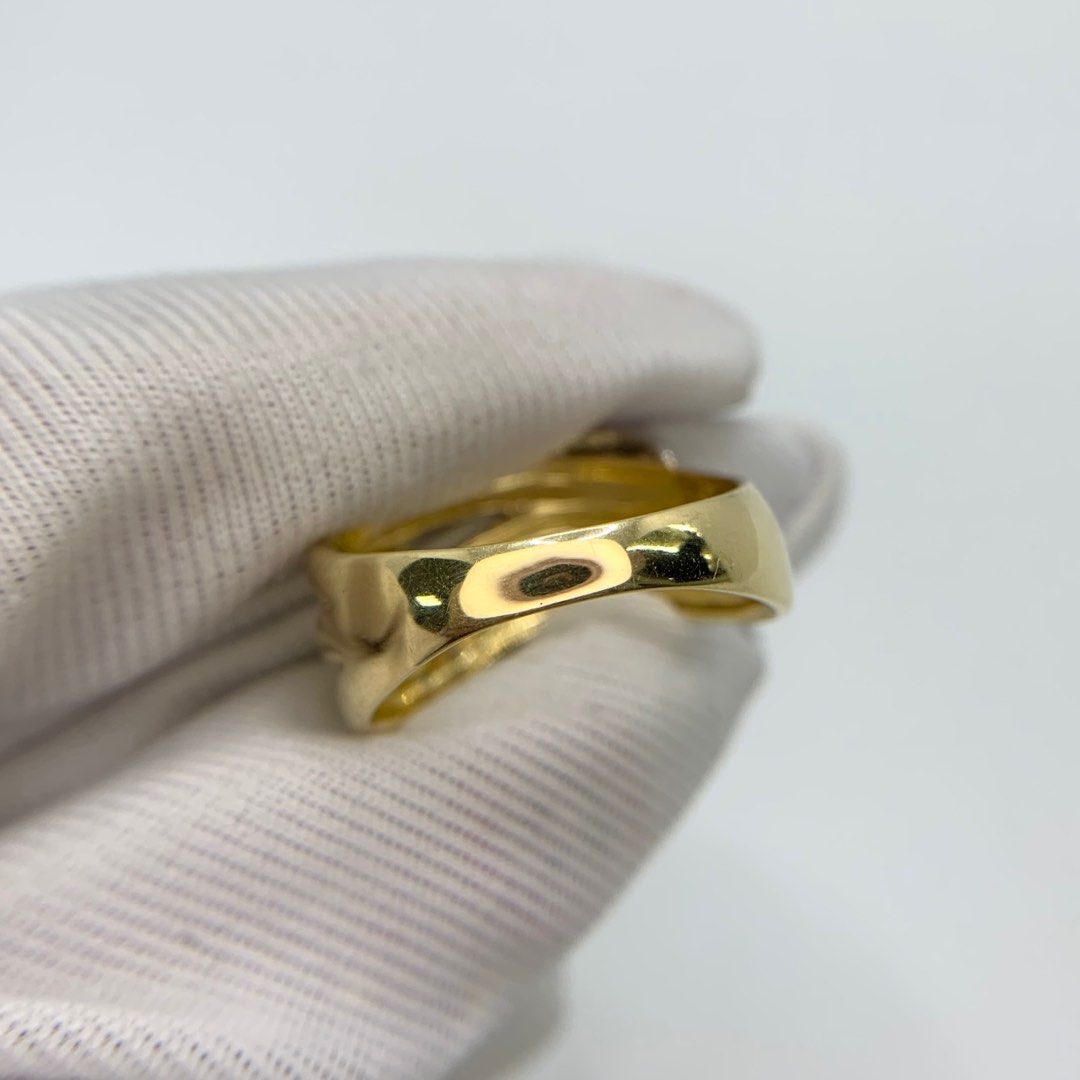アウトレット福袋 YELLOW GOLD 18K/PT900 WITH 11P 4.16g RING 227026088 アクセサリー
