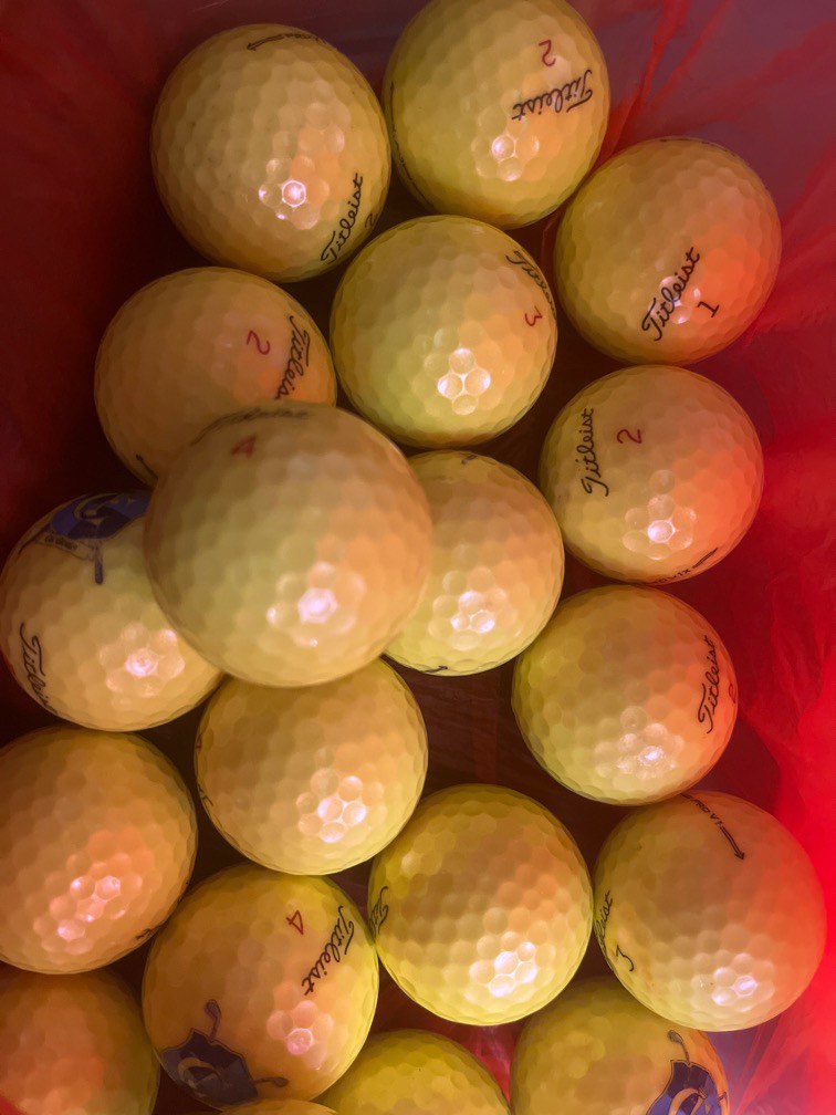 Yellow pro v1, Sports Equipment, Sports & Games, Golf on Carousell