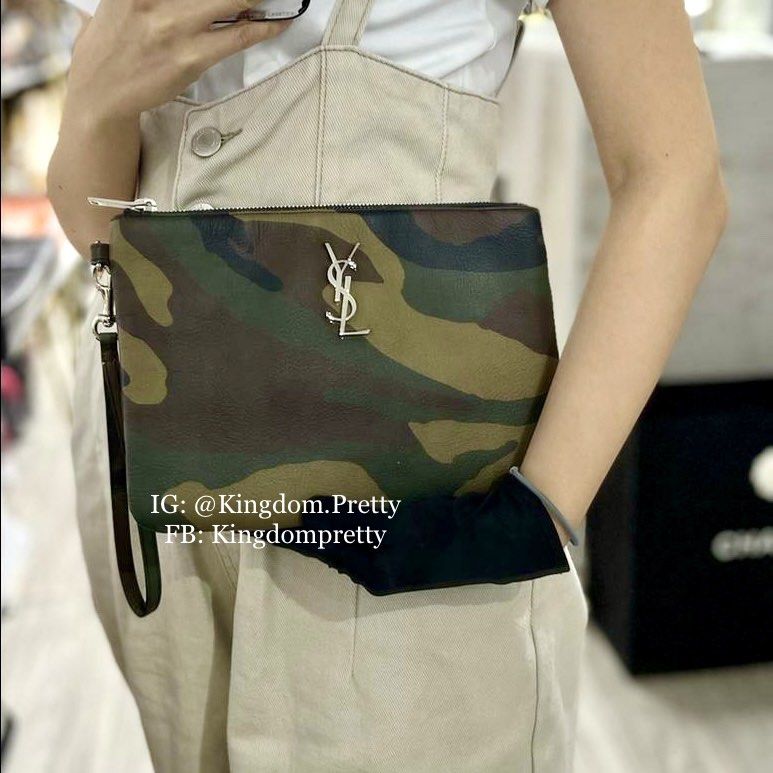 Ysl camo crossbody discount bag