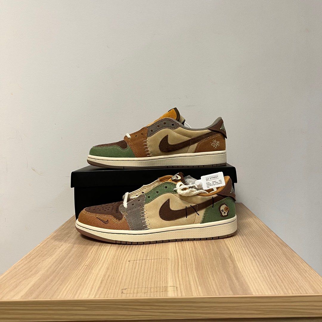 Zion Williamson x Air Jordan 1 Retro Low OG Voodoo Size US8.5