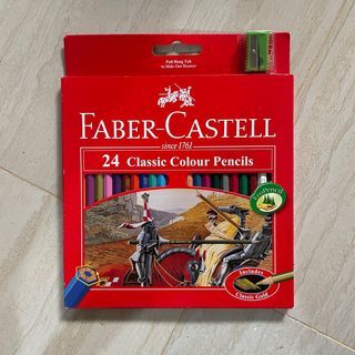 24pcs. Faber-Castell Color Pencils