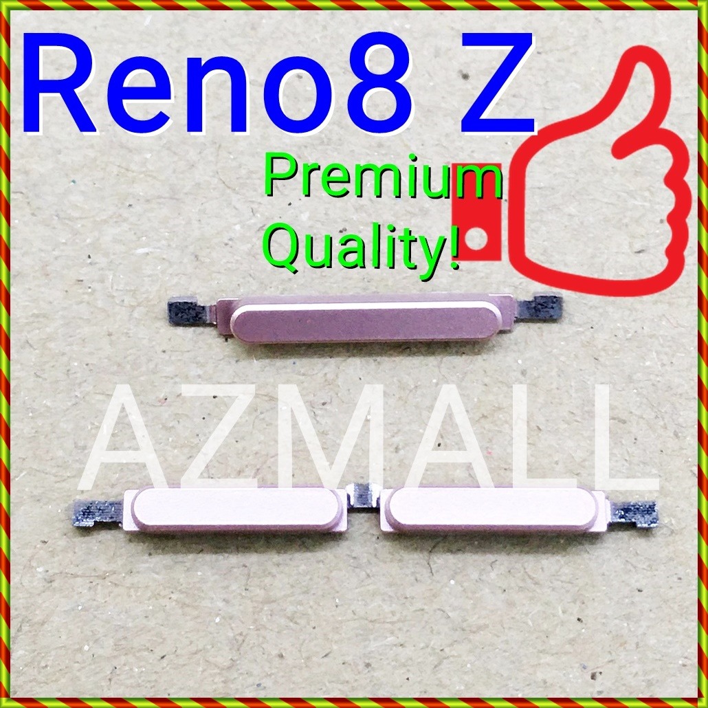 (2 Colors) NEW ORI On /Off Power Volume Side Buttons Set for Oppo Reno8 ...
