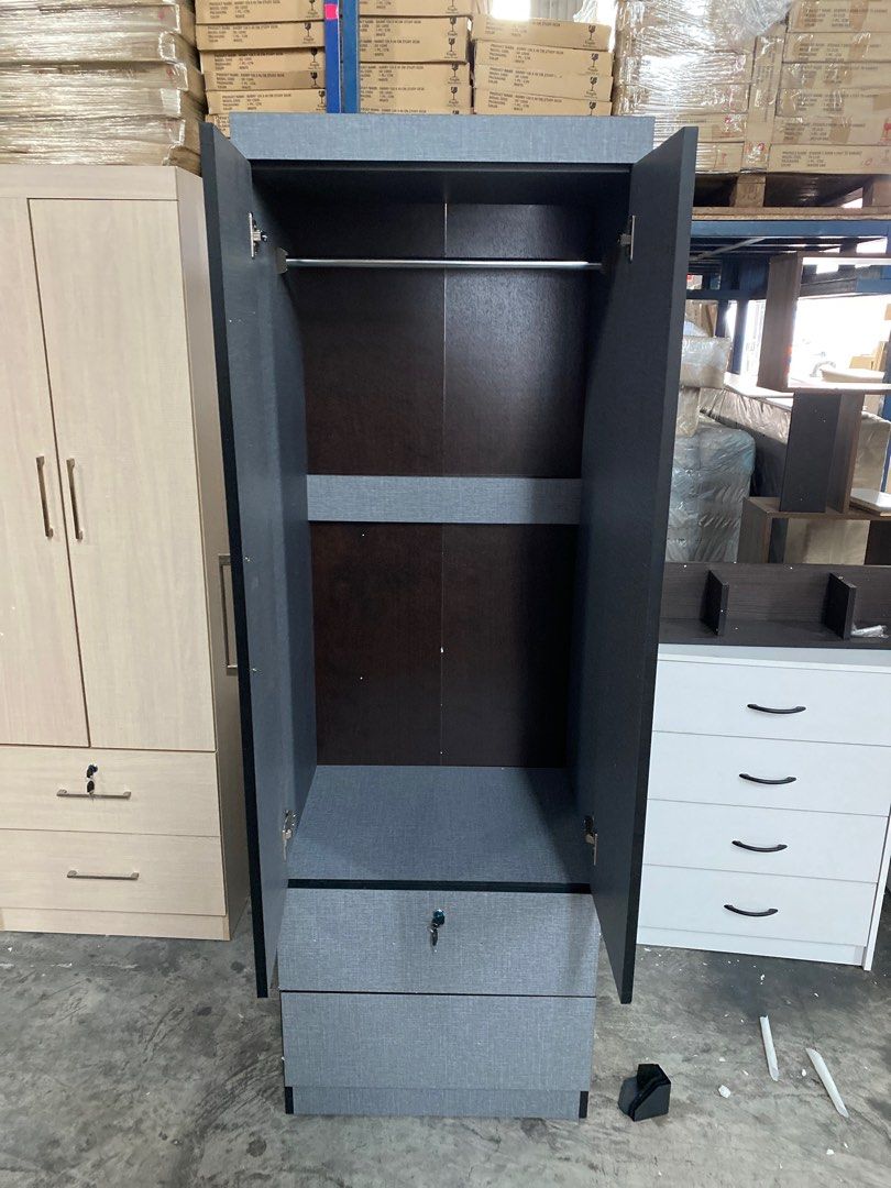 2 door 2 drawer wardrobe, Furniture & Home Living, Furniture, Shelves