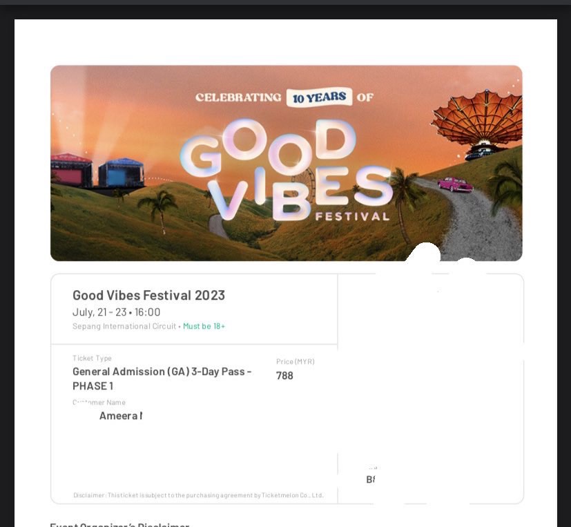 Ticketmelon - Good Vibes Festival 2023