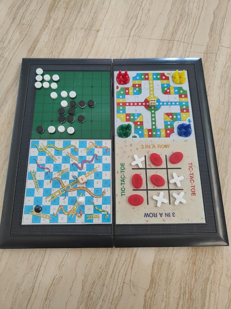 8IN1 BOARD GAMES! Travel Set + Dominoes, Hobbies & Toys, Toys & Games