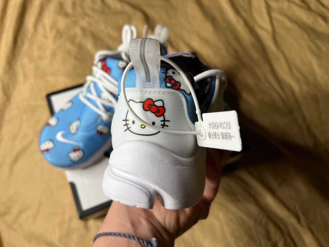 台灣賣家全新現貨Nike Air Presto QS (PS版) Hello Kitty 藍白特殊鞋盒