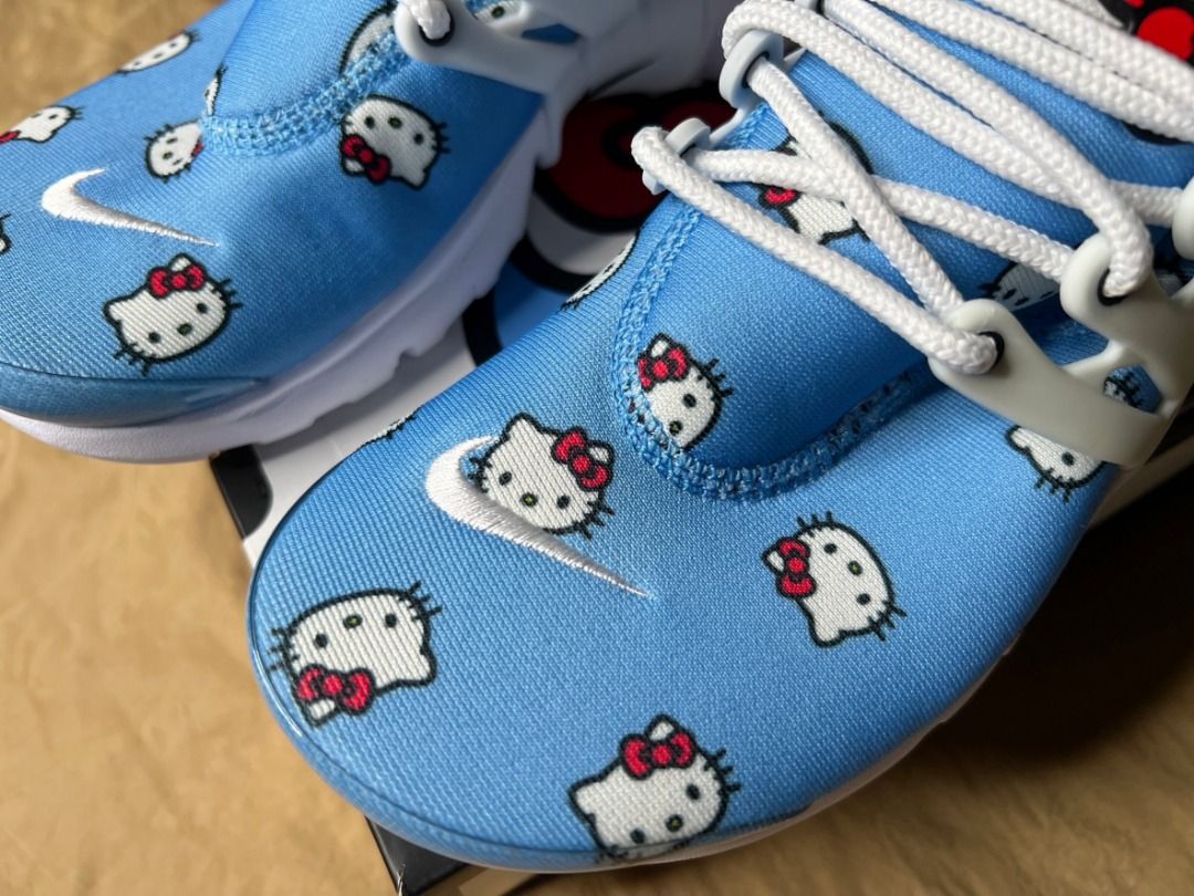 台灣賣家全新現貨Nike Air Presto QS (PS版) Hello Kitty 藍白特殊鞋盒