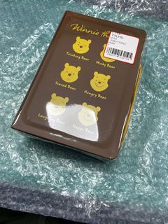 迪士尼 小熊維尼 Winnie the Pooh 書本造型便當盒 日本製