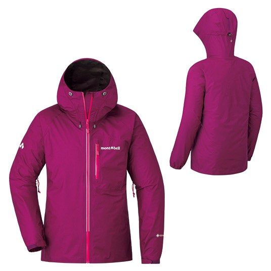 Montbell pink purple jacket outlet