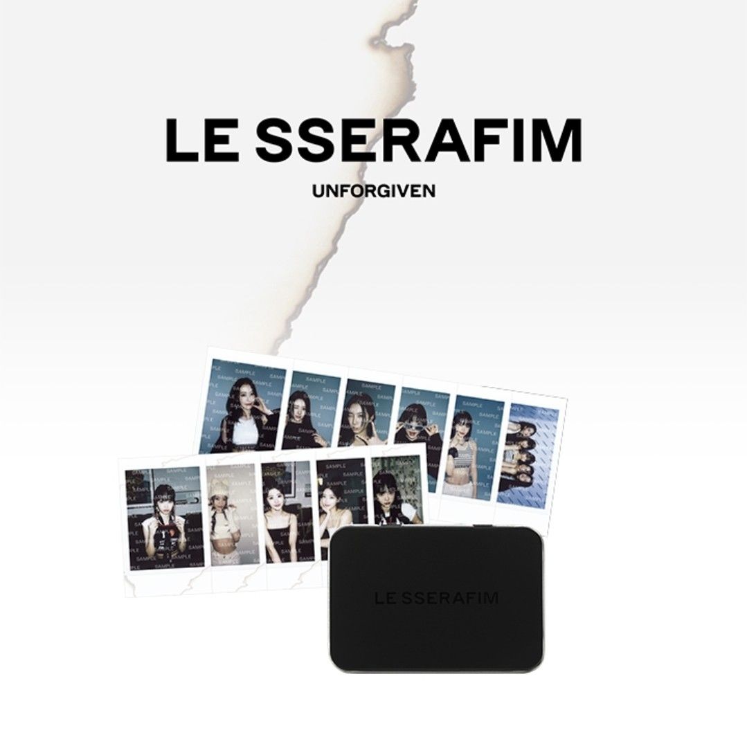[ PO ] Le sserafim photocard and tin case merch sakura chaewon yunjin ...