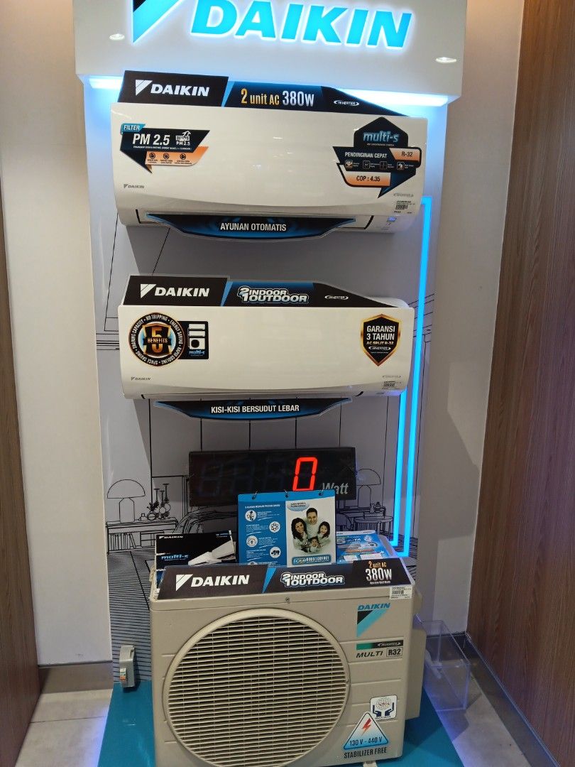Ac 2 store indoor 1 outdoor
