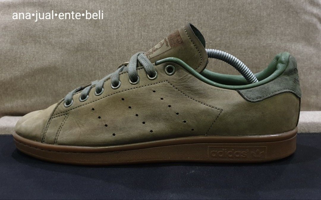 Adidas stan smith army green sales