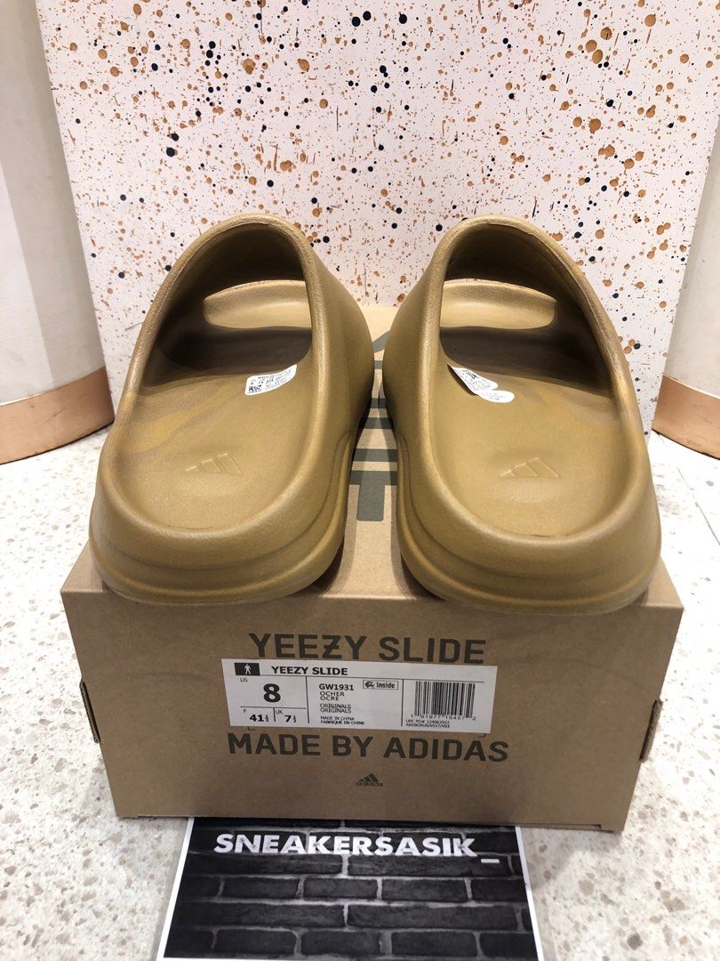 即納得価】 adidas - adidas YEEZY Slide Ochre 26.5の通販 by くま