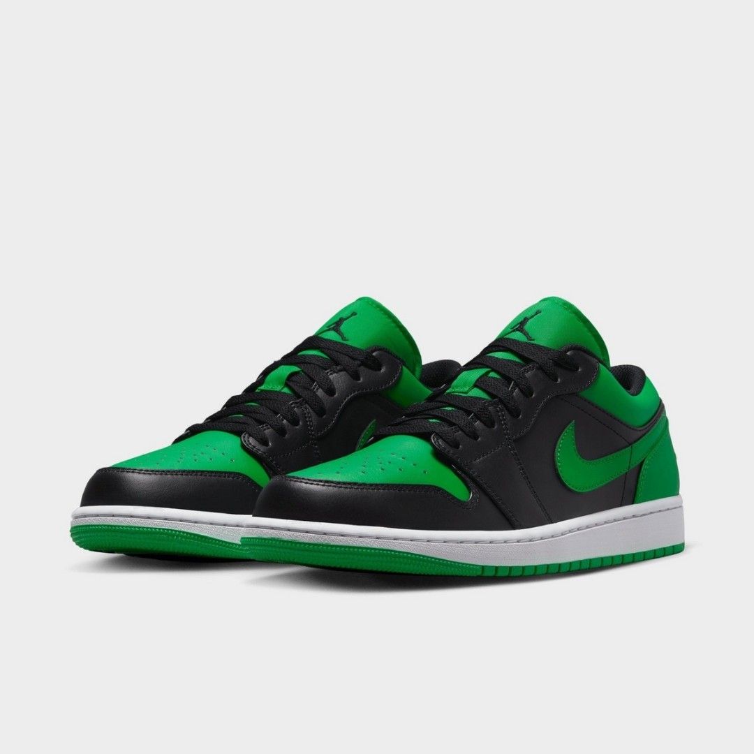 Air Jordan 1 Low LUCKY Green, Luxury, Sneakers u0026 Footwear on Carousell