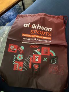 Al ikhsan drawstring sport bag bagpack