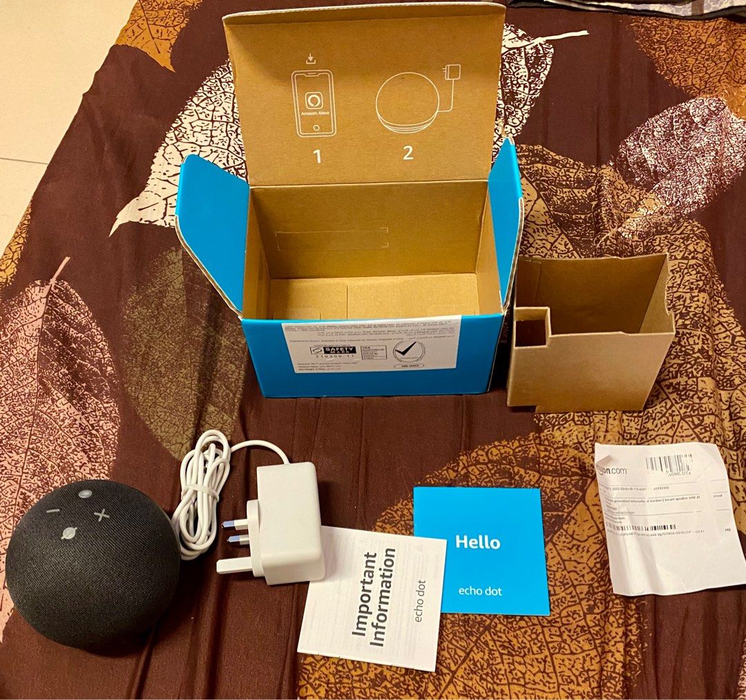 Alexa Echo dot 4th generation, Audio, Other Audio Equipment on Carousell