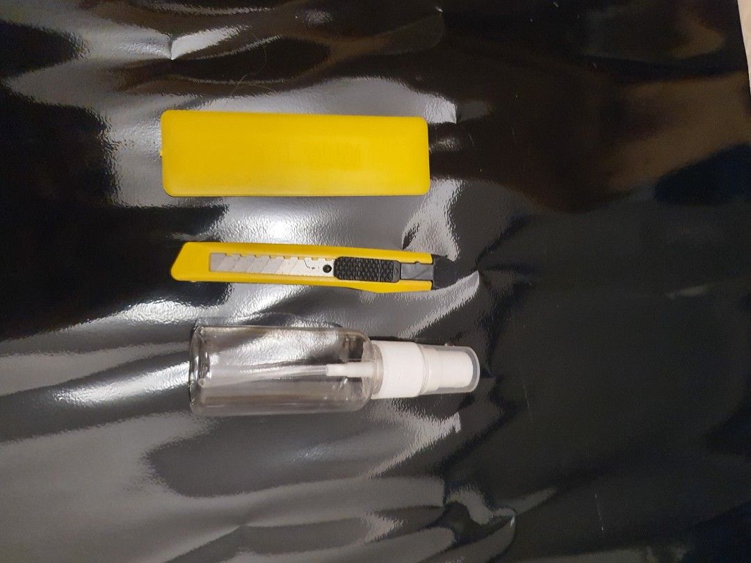 Aquarium background sticker black 40cm x 60 cm, Pet Supplies, Homes & Other Pet Accessories on