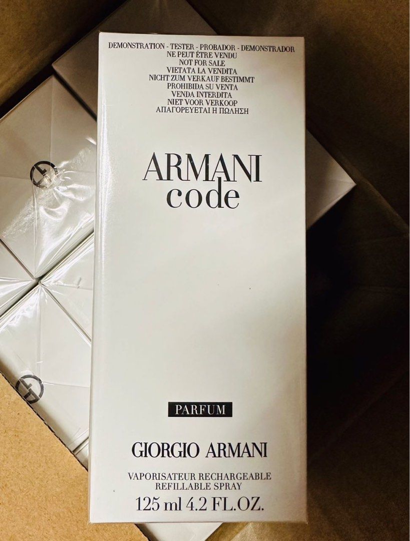 Armani code tester fake outlet