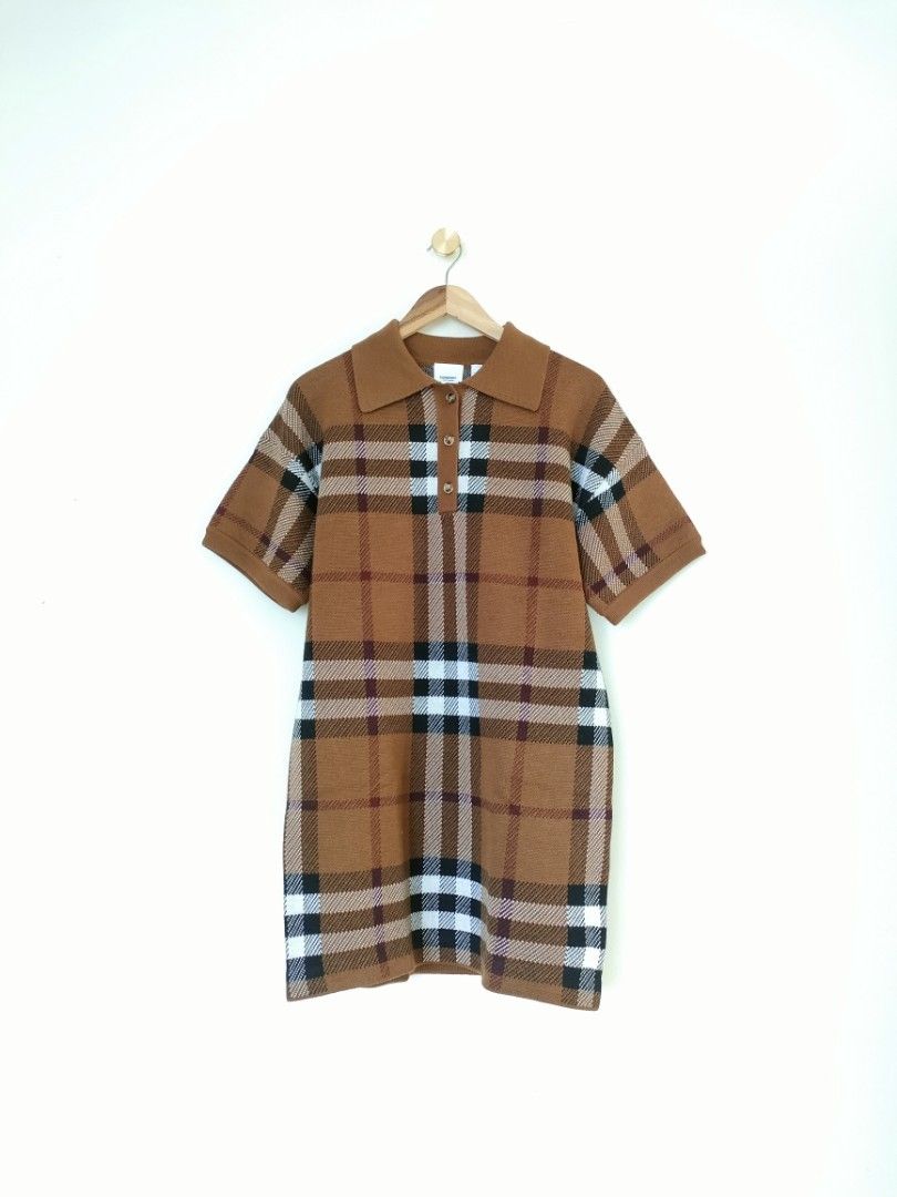 Burberry dress authentic clearance