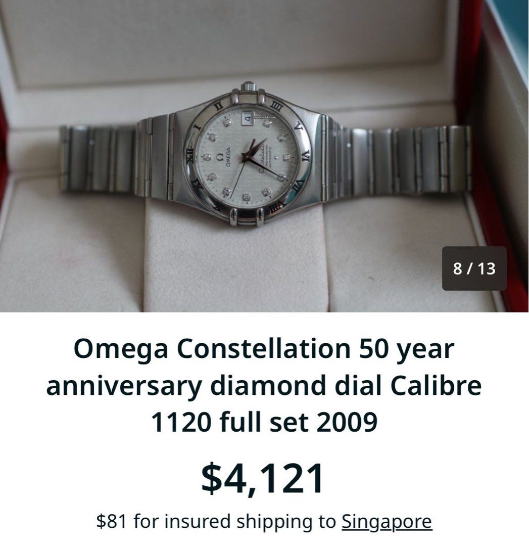 Omega constellation 50th anniversary discount