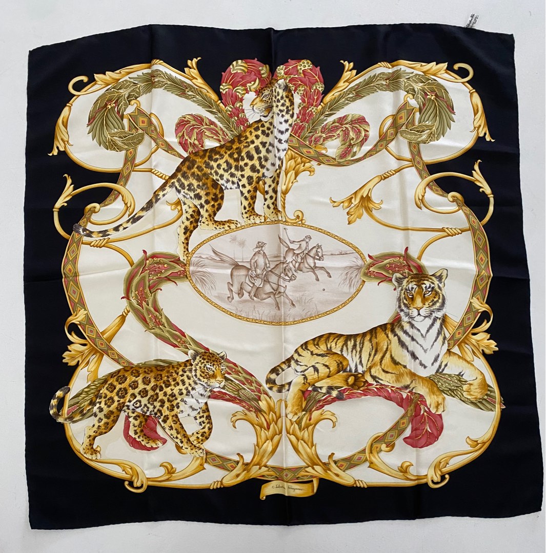 Lot 797: Hermes Scarf and Pocket Square