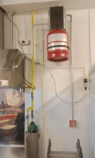 Automatic Kitchen Fire Suppression KFSS Mechanical Sign and Sealed Bfp Approved