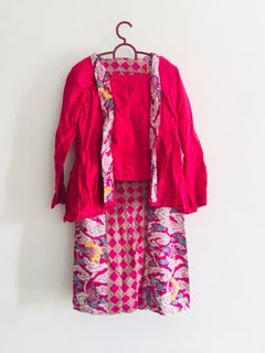 Baju Kebaya Fuchsia Pink
