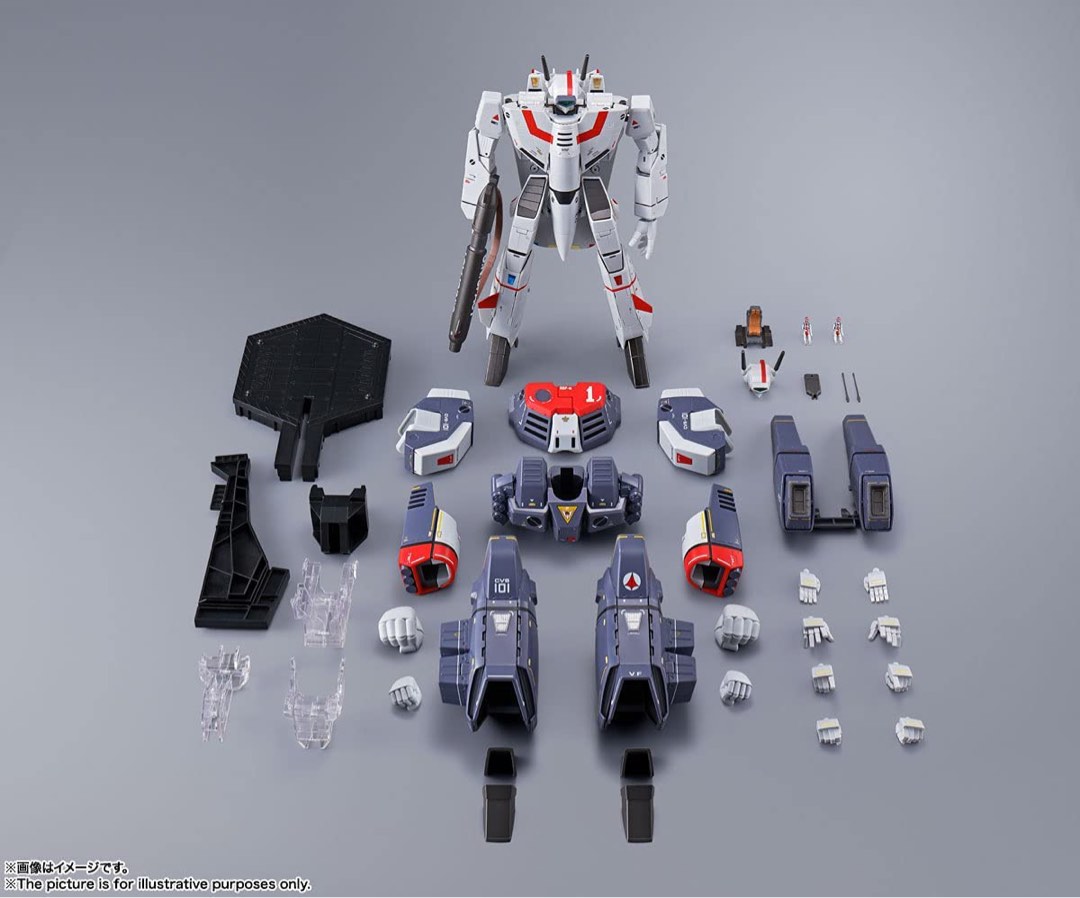 Figurine Macross Valkyrie Figurine HI-METAL R Macross VF-1A Valkyrie Maximilian - 40ème