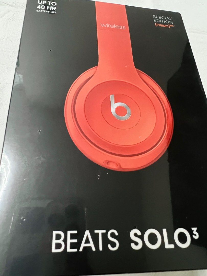Beats Solo3 Wireless全新未開封有價錢貼, 音響器材, 頭戴式/罩耳式 