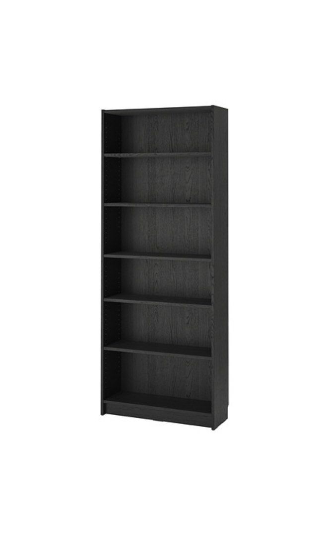 BILLY Bookcase Black Shose display Shose rack, luxury bag display ikea
