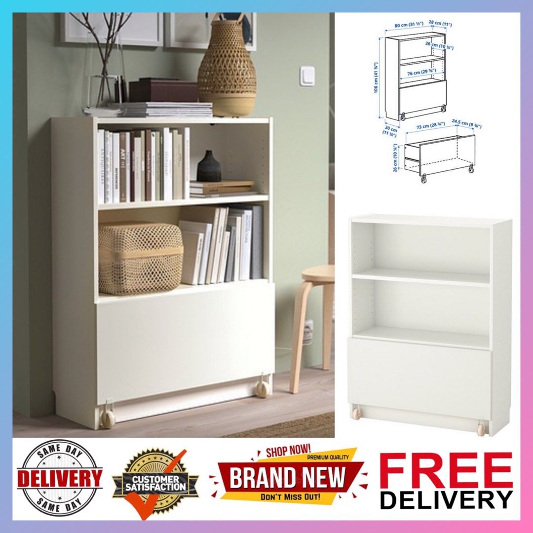 BILLY Bookcase with drawer ikea billy brand new free delivery Malm