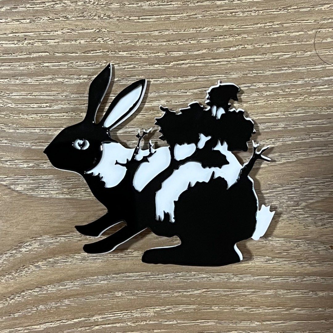 Rabbit brooch sales