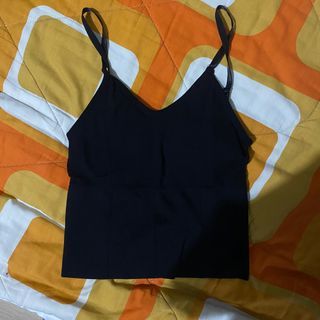 Black Tank Top Waist Sinching
