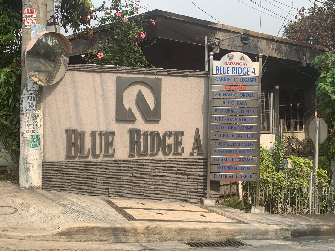 Blue Ridge Subdivision Lot for Sale Katipunan Avenue in Quezon City