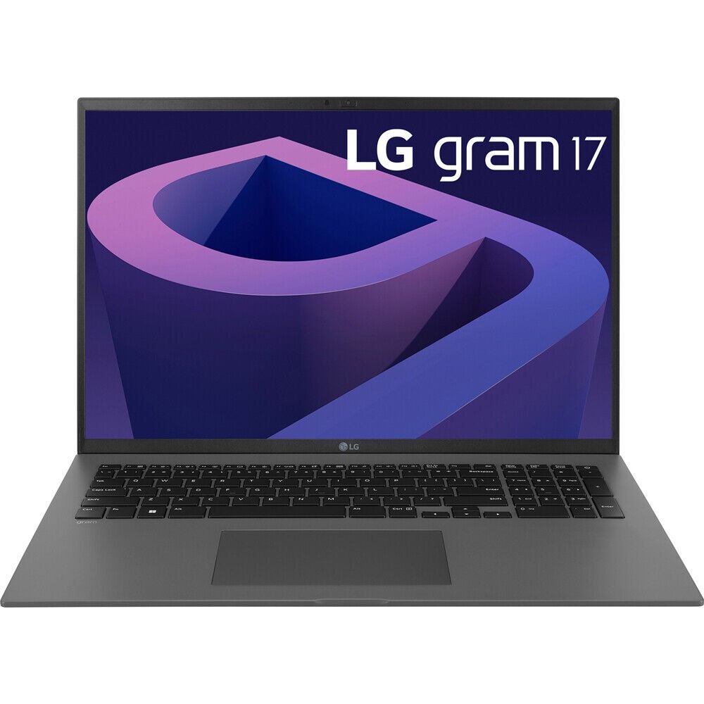 Bmc] Lg Gram 17Z90Q-G.Aa56A3 17Inch 16:10 Wqxga (2560X1600) Laptop 12Th Gen  I5-1240P(12C/16T) Ddr5 16Gb 512Gb Ssd Grey/Black (Demo Set) *Lightest 17
