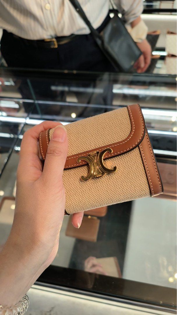 Celine Triomphe Small Triomphe Wallet