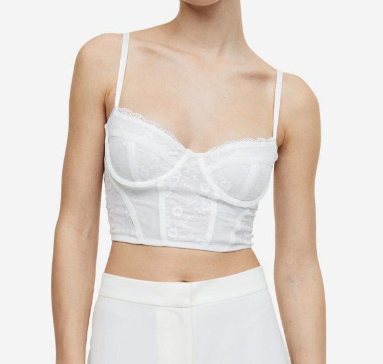 H and m clearance corset