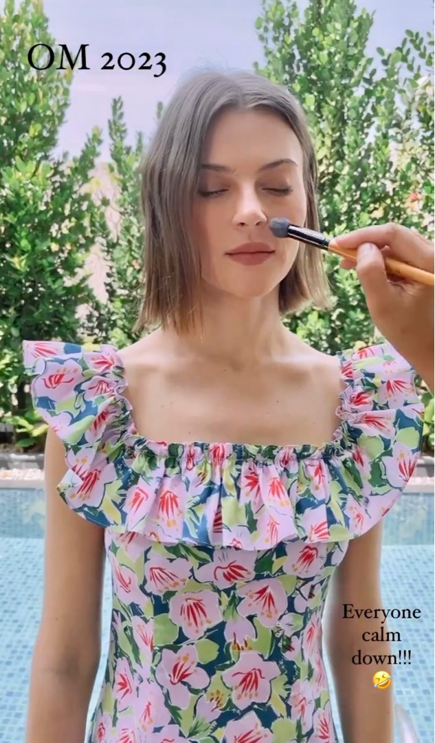 BNWT Ong Shunmugam OM Hibiscus Dress, Women's Fashion, Dresses & Sets