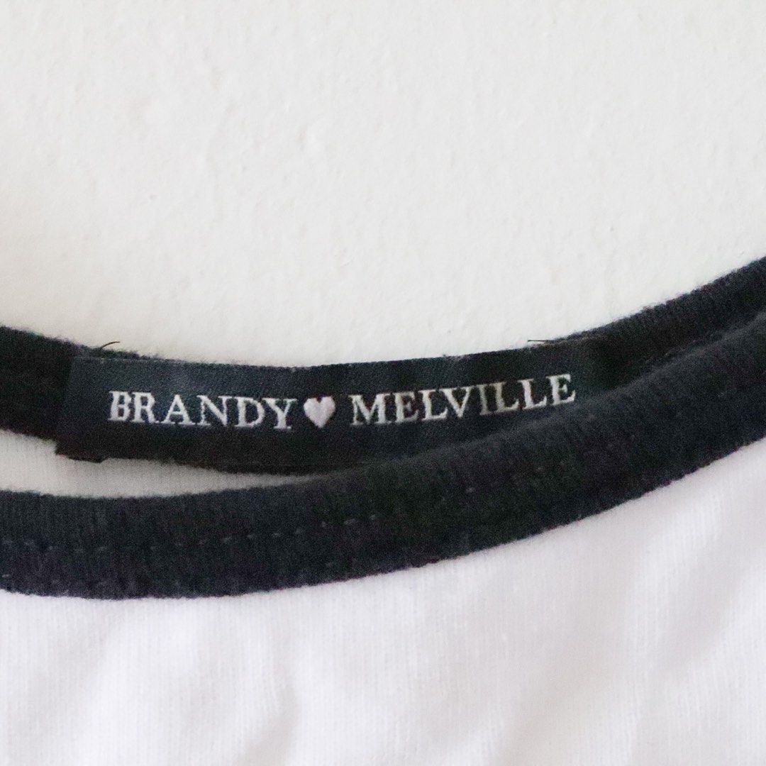 Brandy Melville BM Skylar Heart Tank (White)