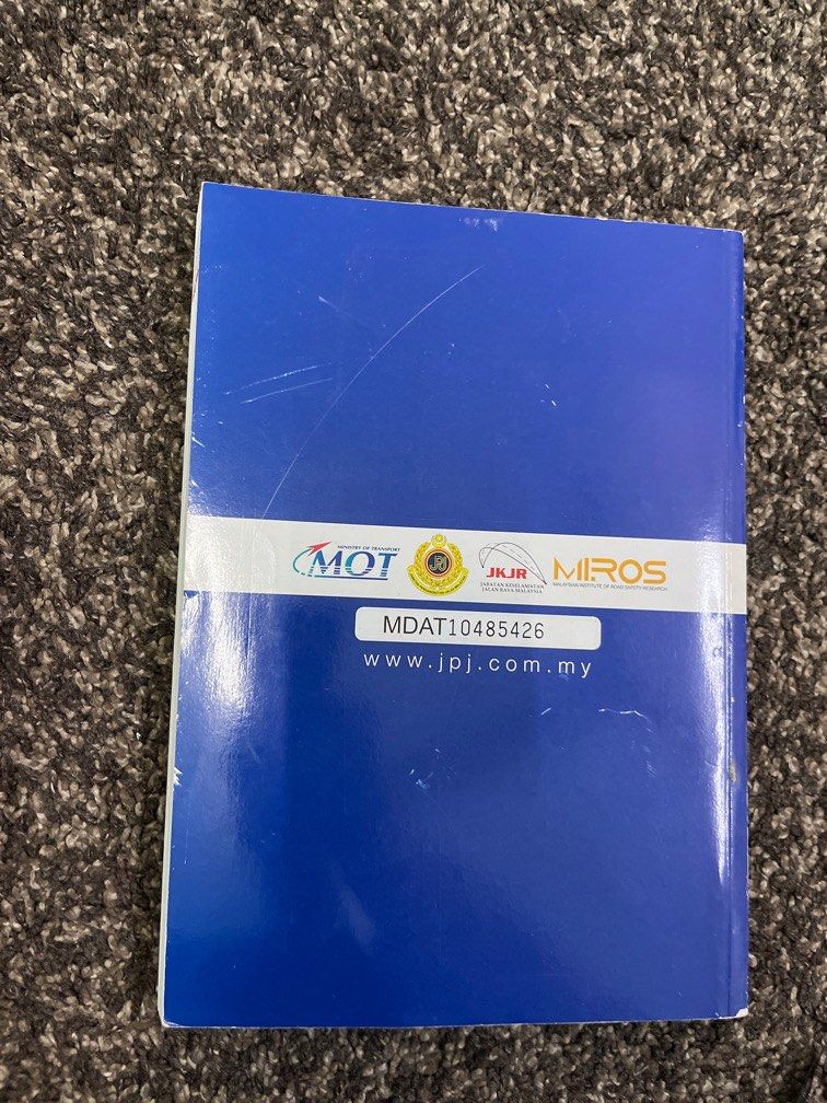 Buku Panduan Lesen Memandu, Hobbies & Toys, Books & Magazines