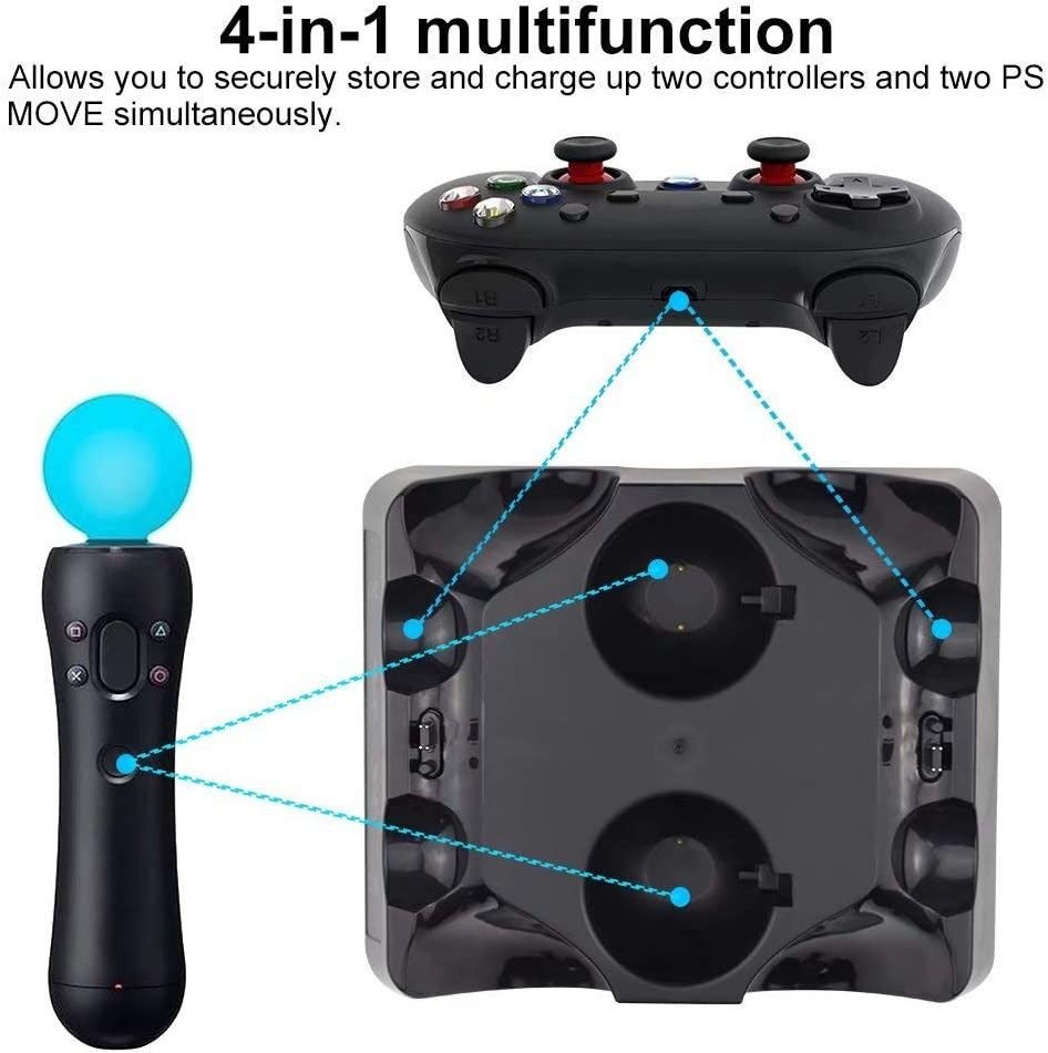 Charging ps4 vr controllers store