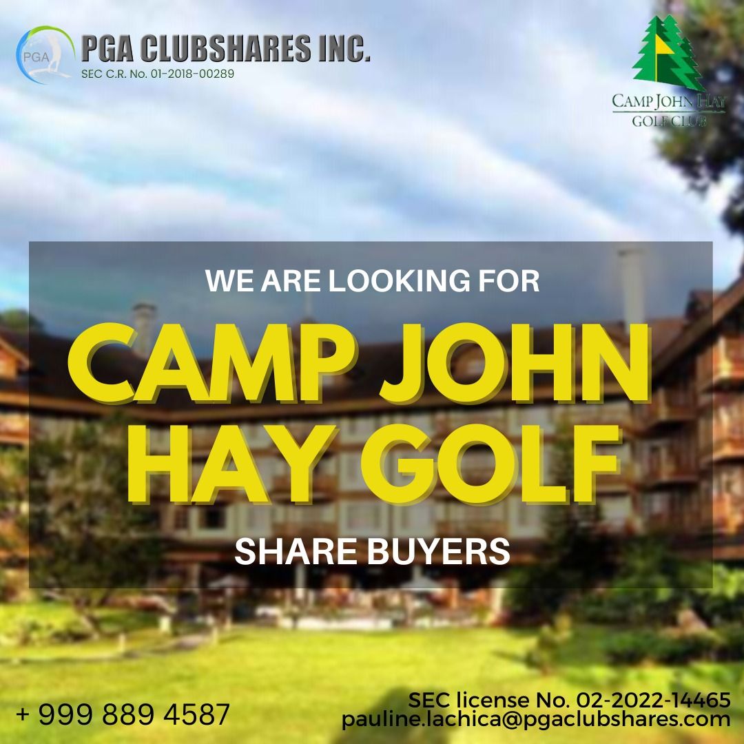 CAMP JOHN HAY GOLF on Carousell