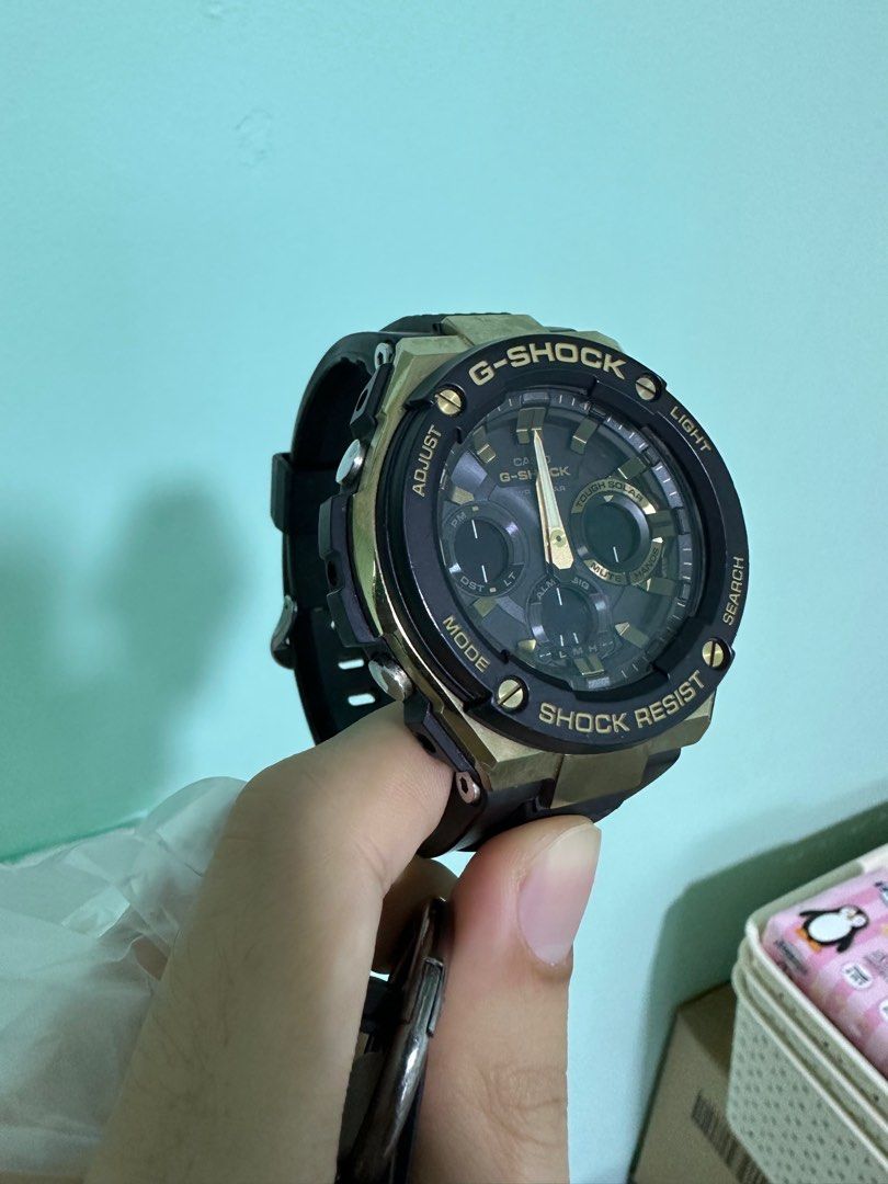 Casio g discount steel black