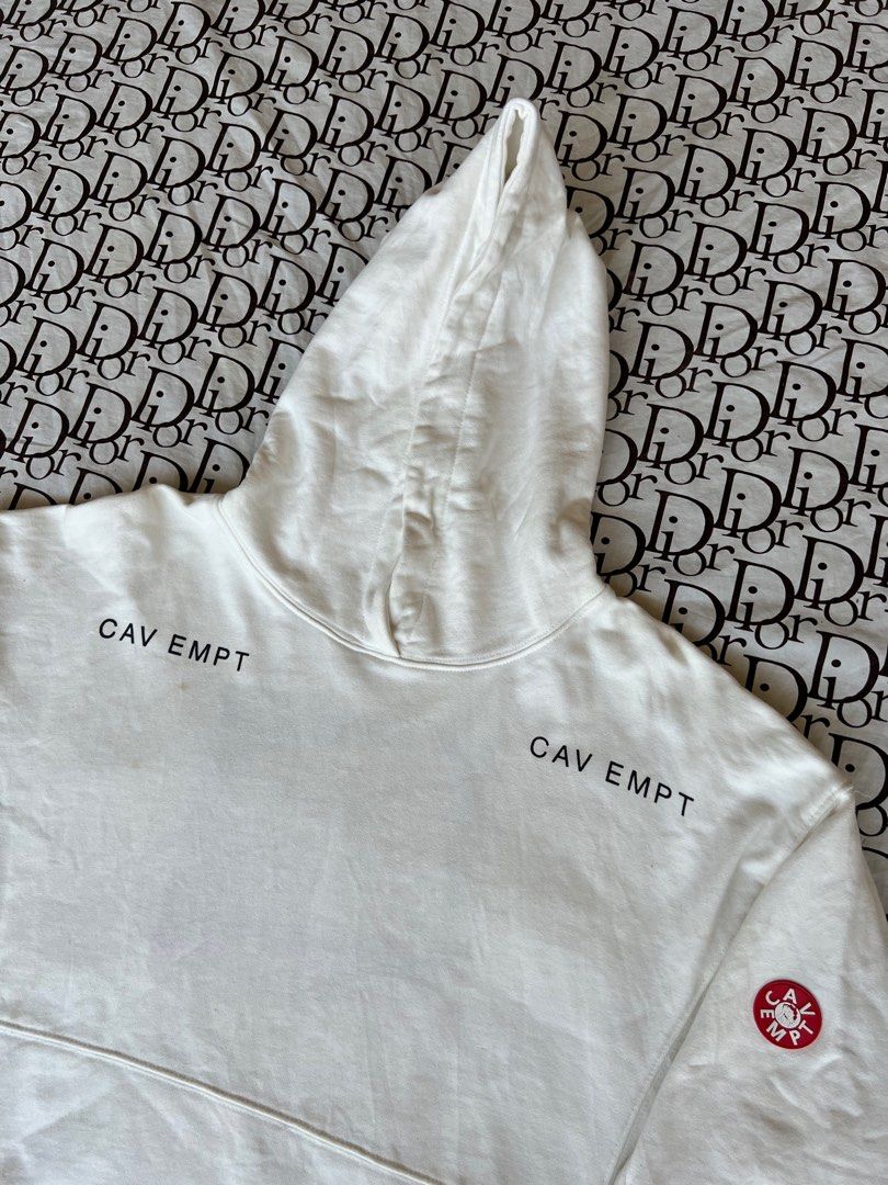 Cav empt white hoodie discount